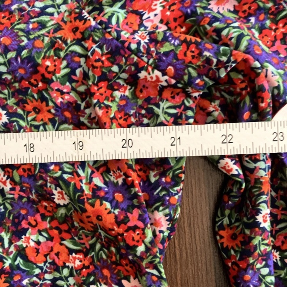 Dokotoo Women’s Floral Balloon Sleeve Button Down Blouse Top Shirt Casual Office - Picture 9 of 15
